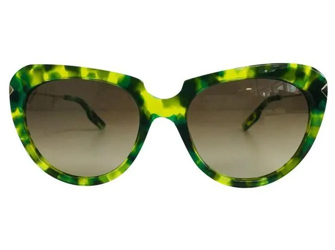 Alexander Mcqueen Gafas de sol Verde claro 