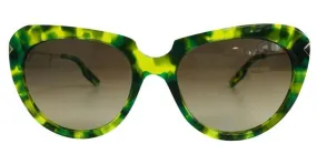 Alexander Mcqueen Gafas de sol Verde claro 