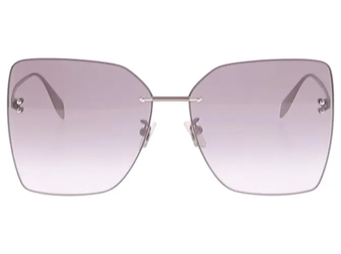 ALEXANDER MCQUEEN Gafas T. Metal Gris 