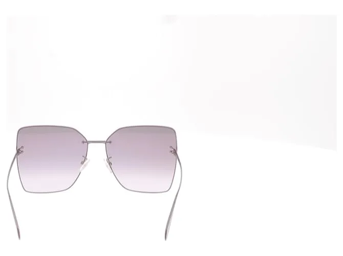 ALEXANDER MCQUEEN Gafas T. Metal Gris 