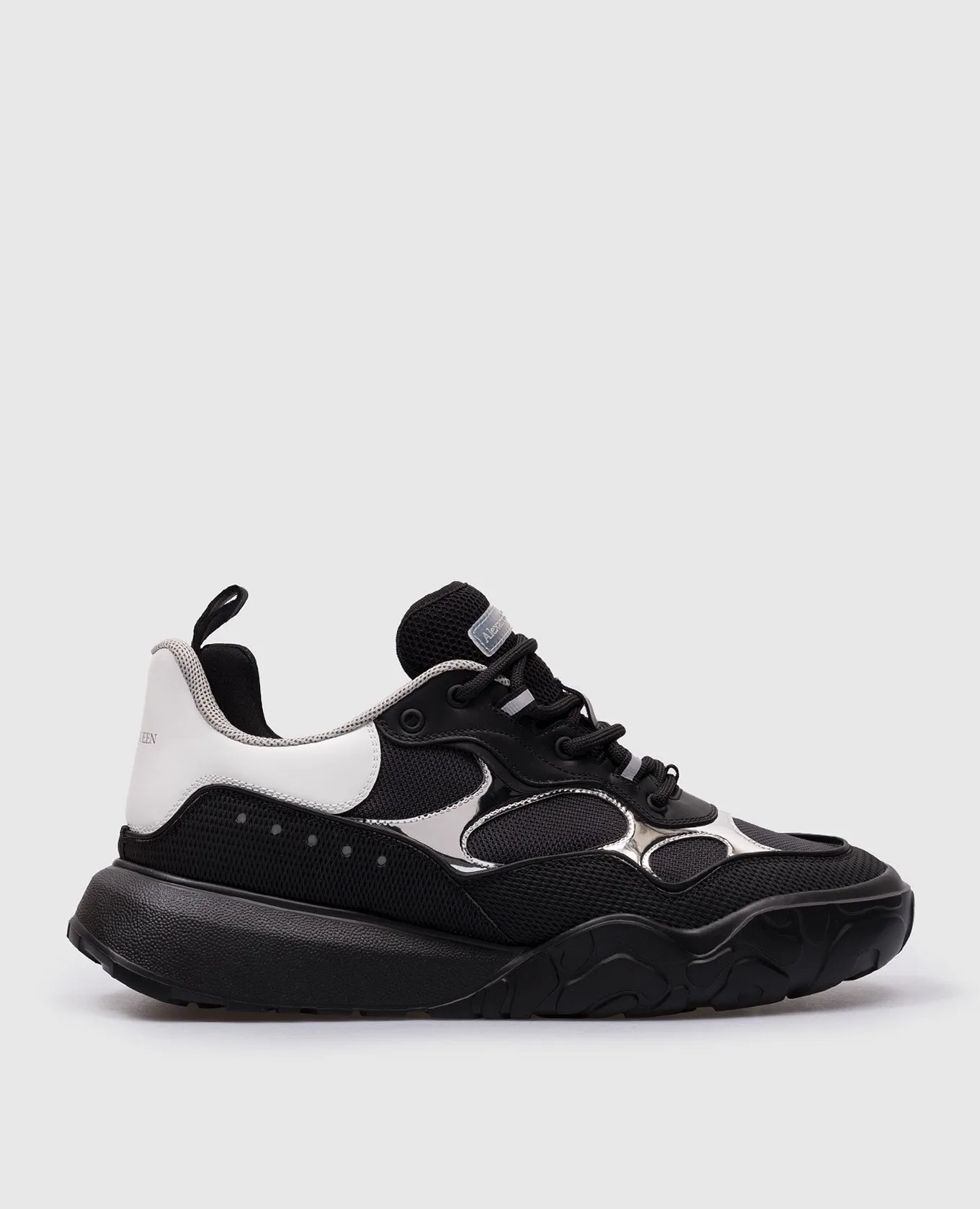 Alexander McQueen NCE logo combo sneakers in black