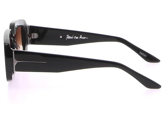 Autre Marque Gafas de sol DEZI T.  el plastico Negro 