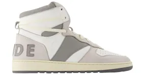 Autre Marque Rhecess Hi Sneakers - Rhude - Cuero - Blanco/Gris 