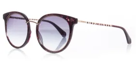 Balmain Balmaın, Gafas de sol rojas de gran tamaño. 