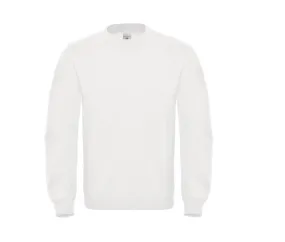 B&C BCID2 - Sudadera Basica Hombre Id.002 - Blanco