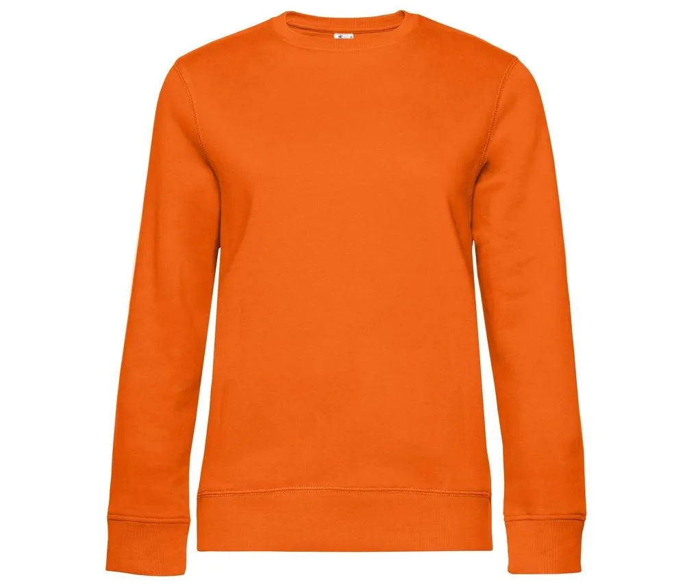 B&C BCW01Q - Sudadera de manga recta 280 reina - Pure Orange