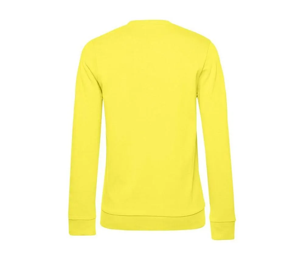 B&C BCW02W - Sudadera cuello redondo - Solar Yellow