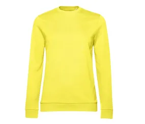 B&C BCW02W - Sudadera cuello redondo - Solar Yellow