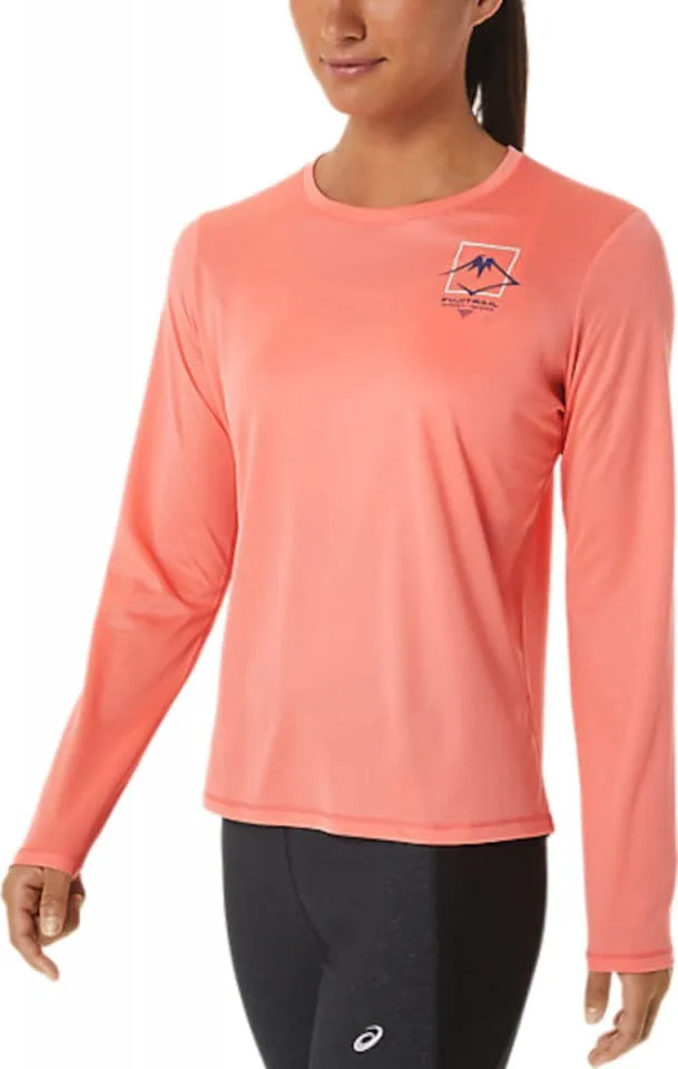 Camiseta de manga larga Asics FUJITRAIL LOGO LS TOP