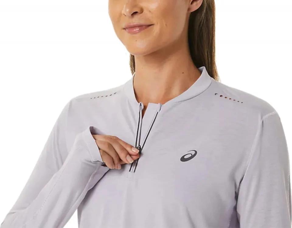 Camiseta de manga larga Asics METARUN 1/2 ZIP LS TOP