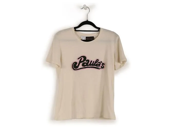 Camiseta Ibiza de Loewe X Paula Blanco Crudo 