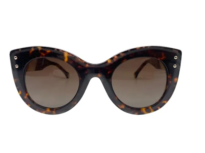 CAROLINA HERRERA Gafas de Sol T.  el plastico Castaño 