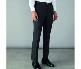 CLUBCLASS CC1003 - Pantalones de traje slim fit de hombre Edgware CC103 - Black