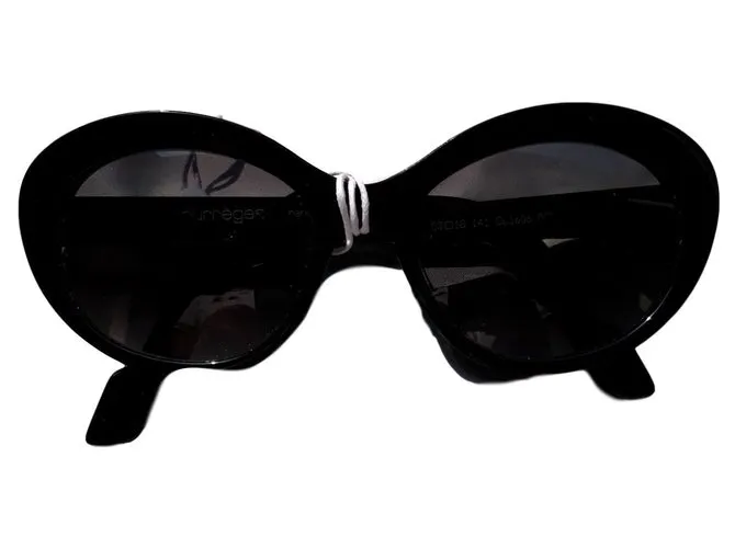 Courreges Gafas Courrège VINTAGE Negro 