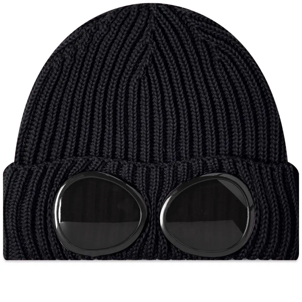 C.P. COMPANY GOGGLE BEANIE TOTAL ECLIPSE