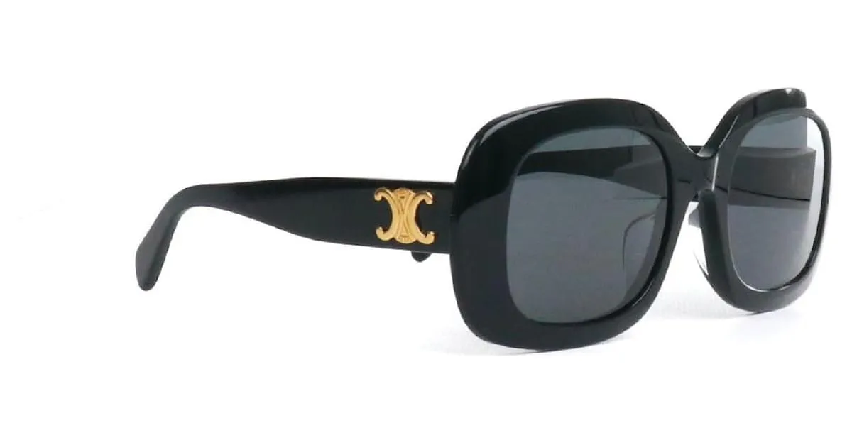 Céline Gafas de sol CELINE T. Plástico Negro 