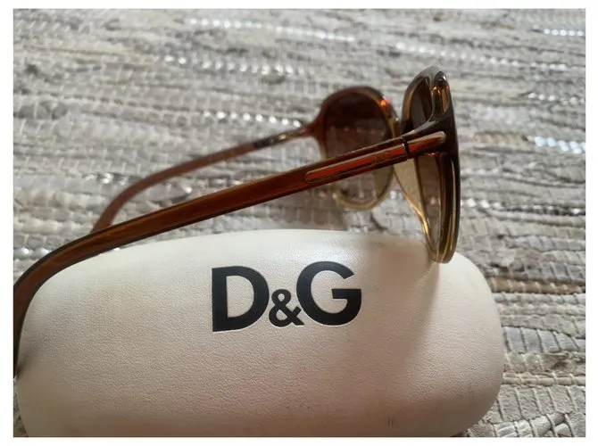 Dolce & Gabbana Gafas de sol Rosa Bronce 