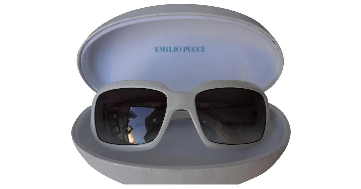 Emilio Pucci Gafas de sol Blanco 