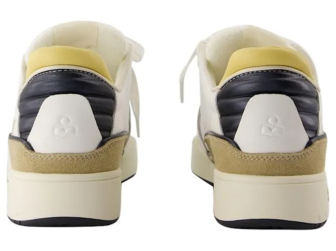 Emree Sneakers - Isabel Marant - Cuero - Amarillo 