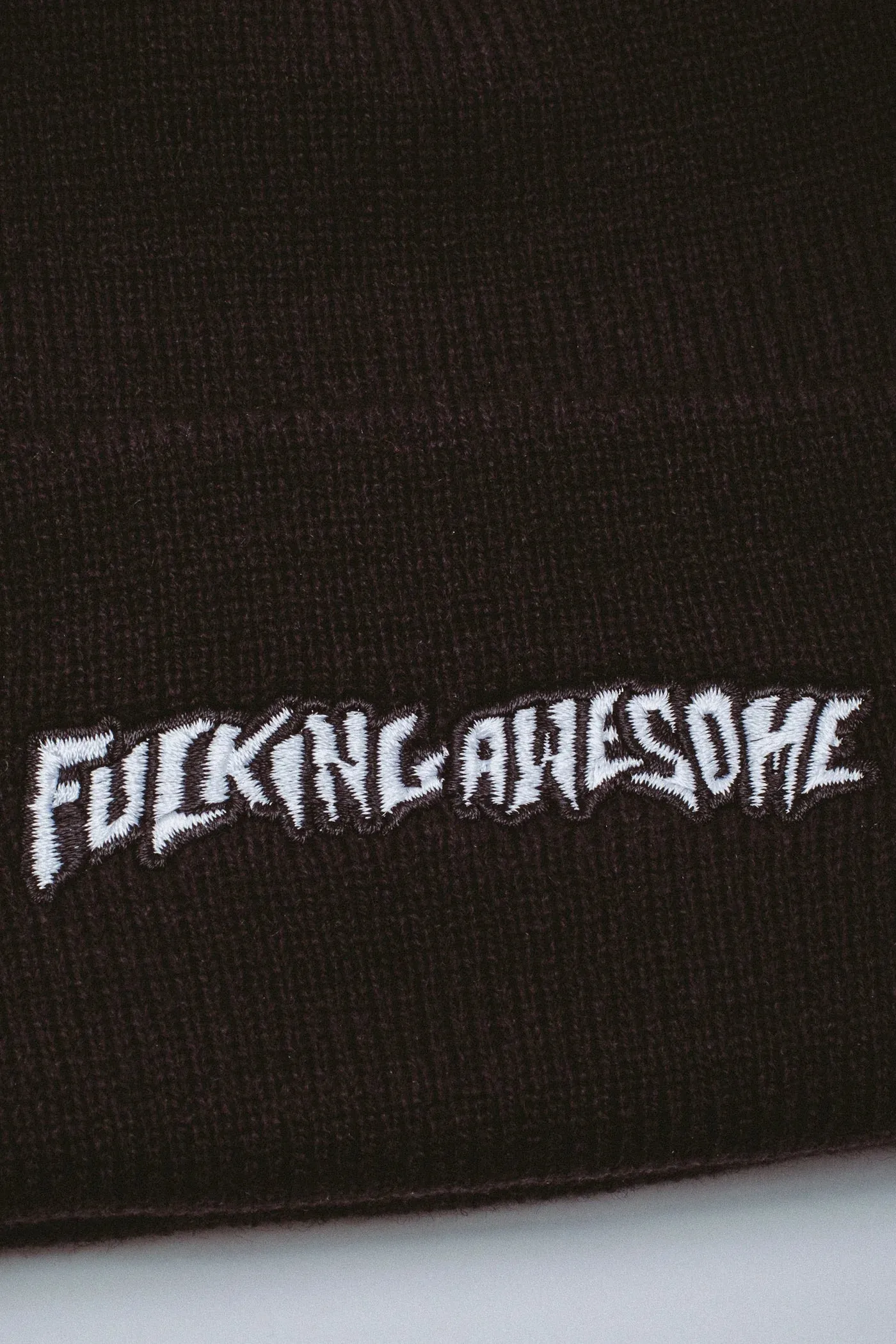 Fucking Awesome Little Stamp Embroidered Beanie