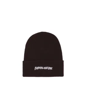 Fucking Awesome Little Stamp Embroidered Beanie