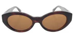 **Gafas de sol marrones de Gianni Versace Castaño 