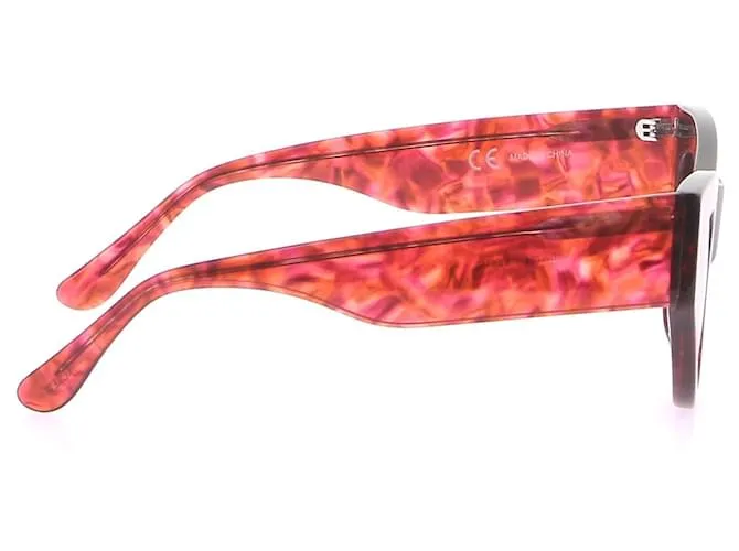 J.CREW Gafas de sol T.  el plastico Roja 