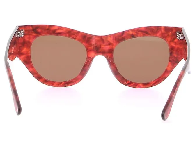 J.CREW Gafas de sol T.  el plastico Roja 