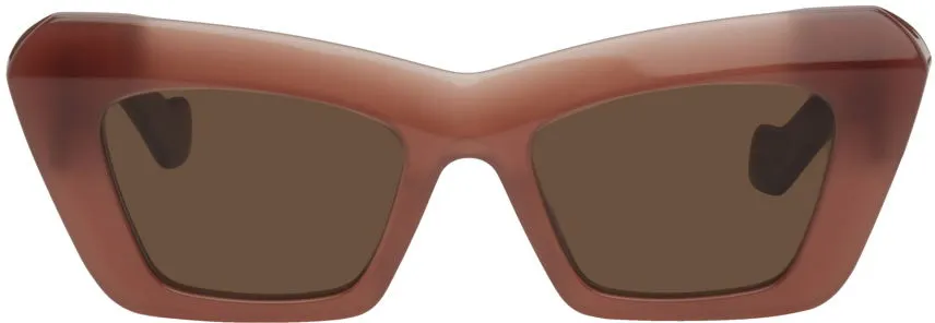 Loewe Burgundy Cat-Eye Sunglasses