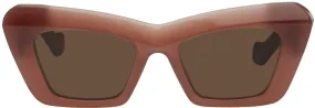 Loewe Burgundy Cat-Eye Sunglasses