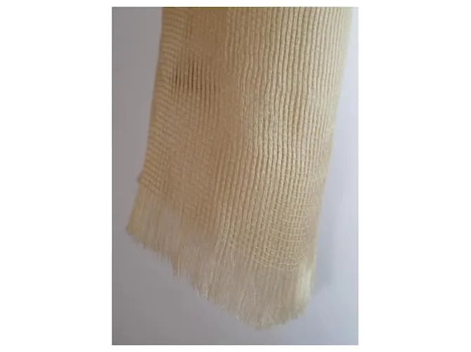 Loewe Foulard Beige de Seda 