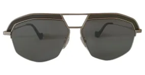 Loewe Gafas de sol estilo aviador geométricas grises 