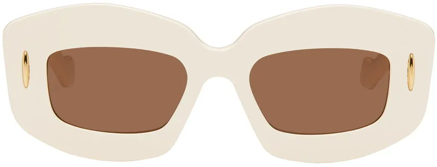 Loewe Off-White Geometric Sunglasses