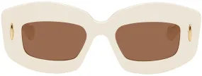 Loewe Off-White Geometric Sunglasses