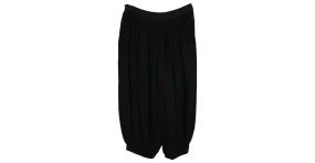 Loewe Pantalón corto tipo globo negro 