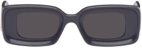 Loewe Purple Rectangular Sunglasses