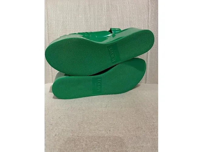 LOEWE Sandalias T.UE 39 el plastico Verde 