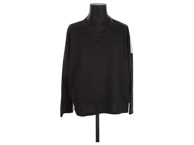 Loewe Top de algodón Negro 