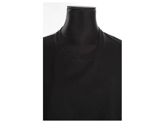 Loewe Top de algodón Negro 