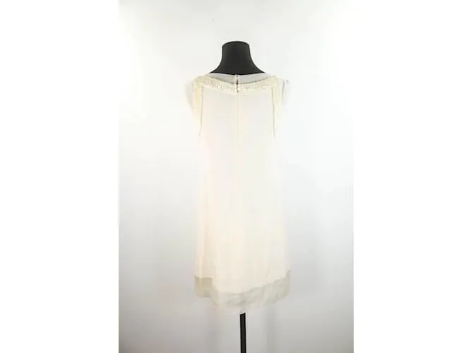 Loewe Vestido de seda Beige 