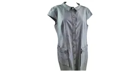 Loewe Vestido Gris Con Botones 