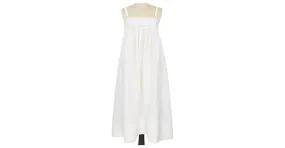 Loewe Vestido midi de tirantes blanco 