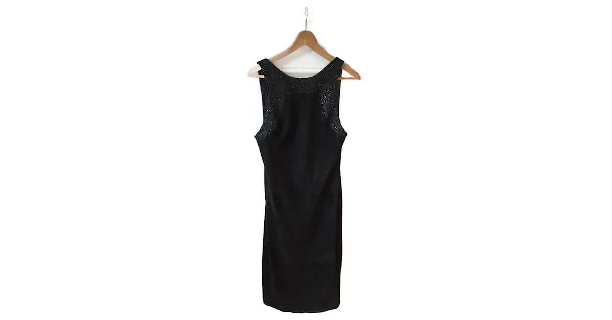 LOEWE Vestidos T.fr 38 ante Negro 