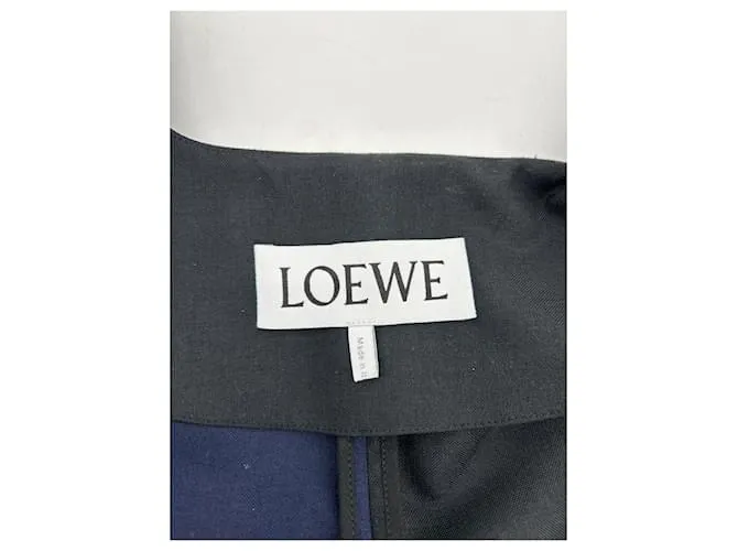 LOEWE Vestidos T.fr 40 Seda Negro 