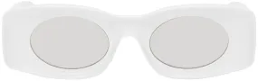 Loewe White Paula's Ibiza Sunglasses