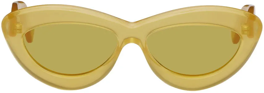 Loewe Yellow Cat-Eye Sunglasses