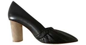 Loewe Zapato de cuero negro elástico 