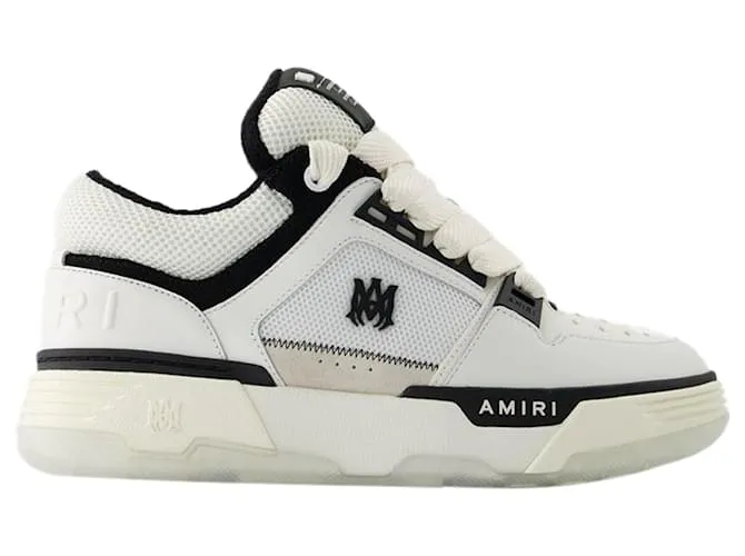 Ma-1 Sneakers - Amiri - Cuero - Blanco/Negro 