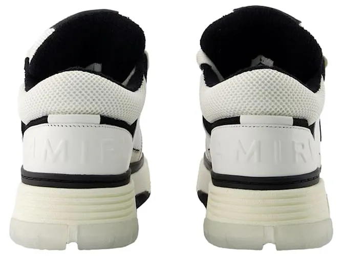 Ma-1 Sneakers - Amiri - Cuero - Blanco/Negro 