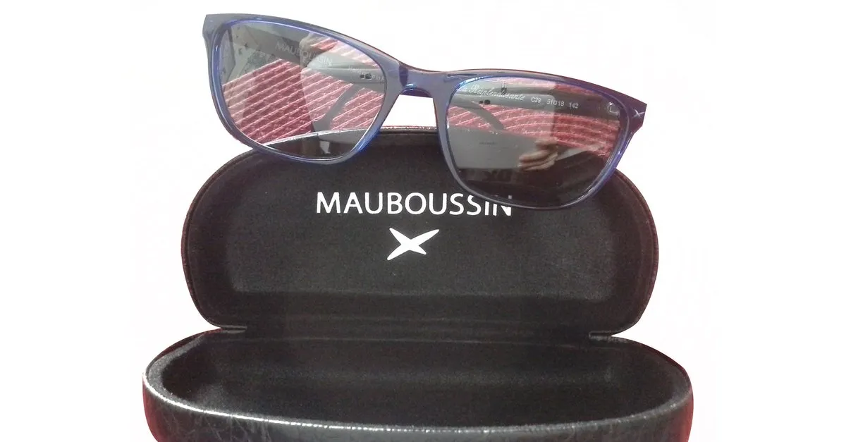 Mauboussin Gafas de sol Azul 